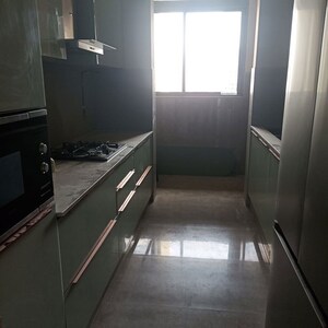 Kitchen in 2 BHK Apartment at L&T Crescent Bay T2, Parel – for Rent