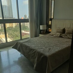 2 BHK + Pooja Room,Extra Room Apartment For Rent in L&T Crescent Bay T2