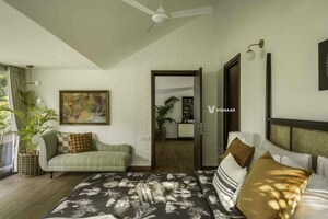 Living Room in 3 BHK Villa at Chapora – for Sale
