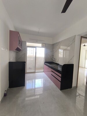 Kitchen in 3 BHK Apartment at Ajmera Housing Society, Pimpri – for Rent