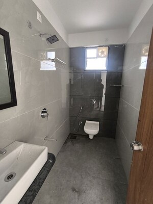 Bathroom in 3 BHK Apartment at Ajmera Housing Society, Pimpri – for Rent