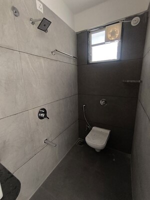 Bathroom in 3 BHK Apartment at Ajmera Housing Society, Pimpri – for Rent