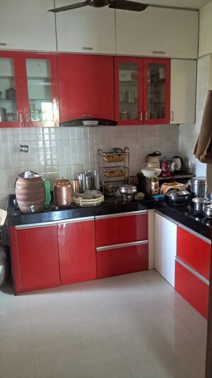 Kitchen in 2.5 BHK Apartment at Mont Vert Belbrook, Bhugaon – for Rent