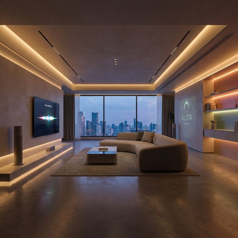 Living Room, mrg-crown 3.5 Bedroom 1503 Sq.Ft. Apartment In Sector 106 Gurgaon 10377953