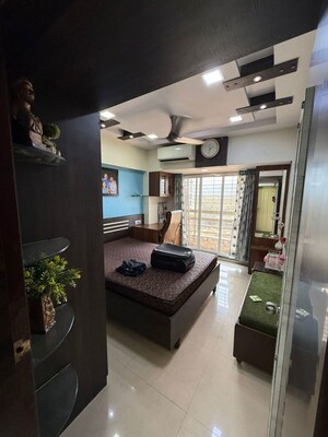 Bedroom in 2 BHK Apartment at Yashvasin CHS Ltd, Kharghar – for Rent