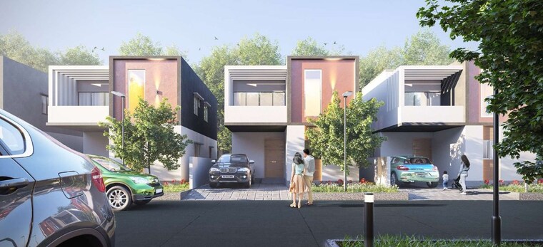 Exterior View, sark-town-homes 3 Bedroom 1600 Sq.Ft. Villa In Shankarpalli Hyderabad 10372092