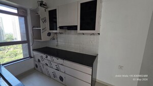 Kitchen in 3 BHK Apartment at Kalpataru Immensa B, Kolshet Road – for Rent