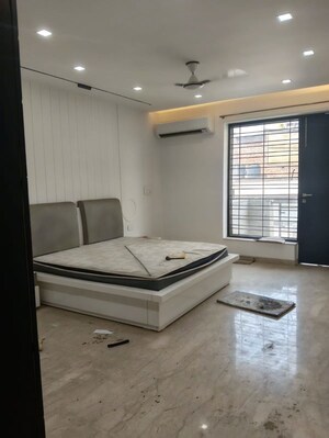 Living Room in 4 BHK Builder Floor at Mansarover Garden – for Sale