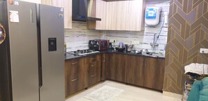 Kitchen in 3 BHK Builder Floor at Ansal Plaza Gurgaon, Palam Vihar – for Rent