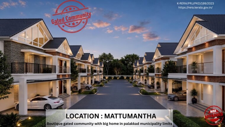 Exterior View, mattumanda 3 Bedroom 2550 Sq.Ft. Independent House In Mattumanda Palakkad 10378035