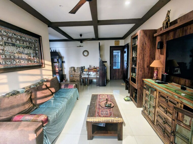 Living Room, anand nagar 2 Bedroom 860 Sq.Ft. Apartment In Anand Nagar Thane 10378008