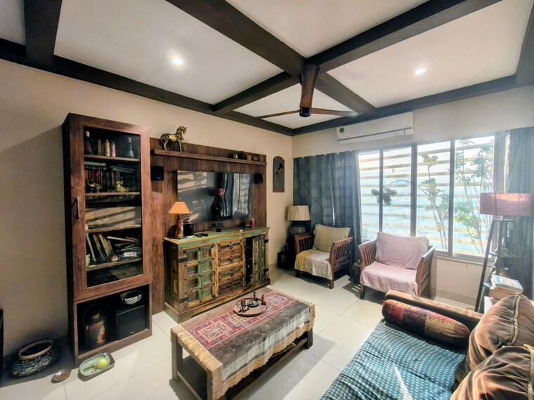 Living Room, anand nagar 2 Bedroom 860 Sq.Ft. Apartment In Anand Nagar Thane 10378008