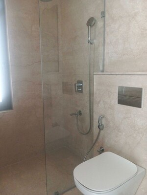 Bathroom in 3 BHK Apartment at Piramal Mahalaxmi, Mahalaxmi – for Rent