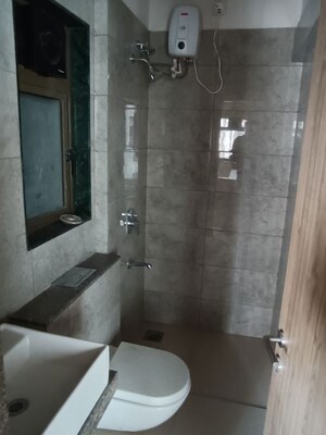 Attached Bathroom in 1 BHK Apartment at Birla Vanya, Kalyan West – for Rent