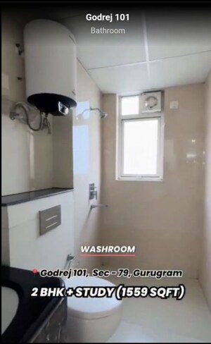 Attached Bathroom in 2 BHK Apartment at Godrej 101, Sector 79 – for Sale