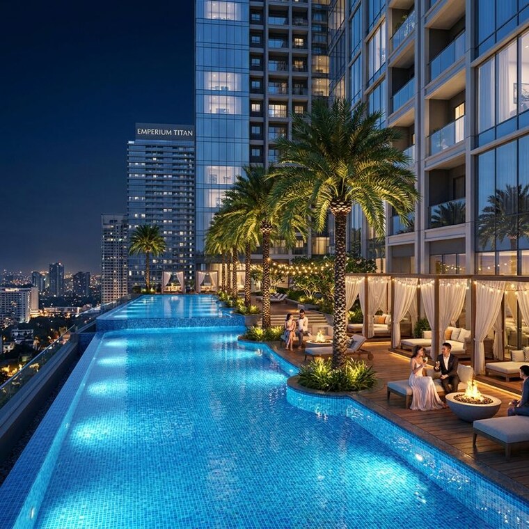 Swimming Pool, emperium-titan 3 Bedroom 1906 Sq.Ft. Apartment In Sector 88a Gurgaon 10378086