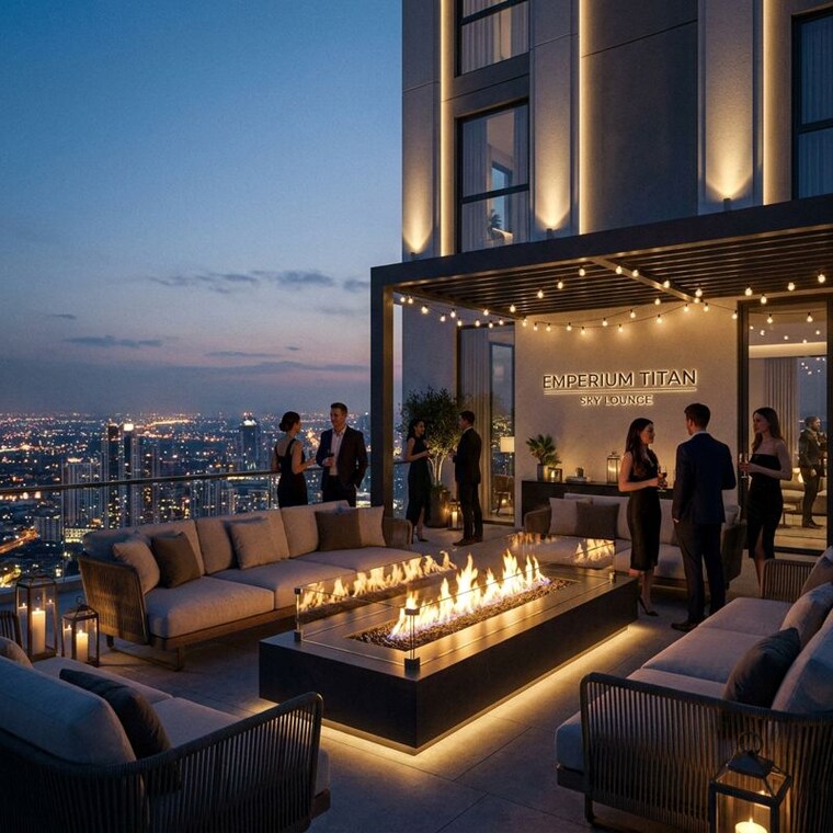 Lobby, emperium-titan 3 Bedroom 1906 Sq.Ft. Apartment In Sector 88a Gurgaon 10378086
