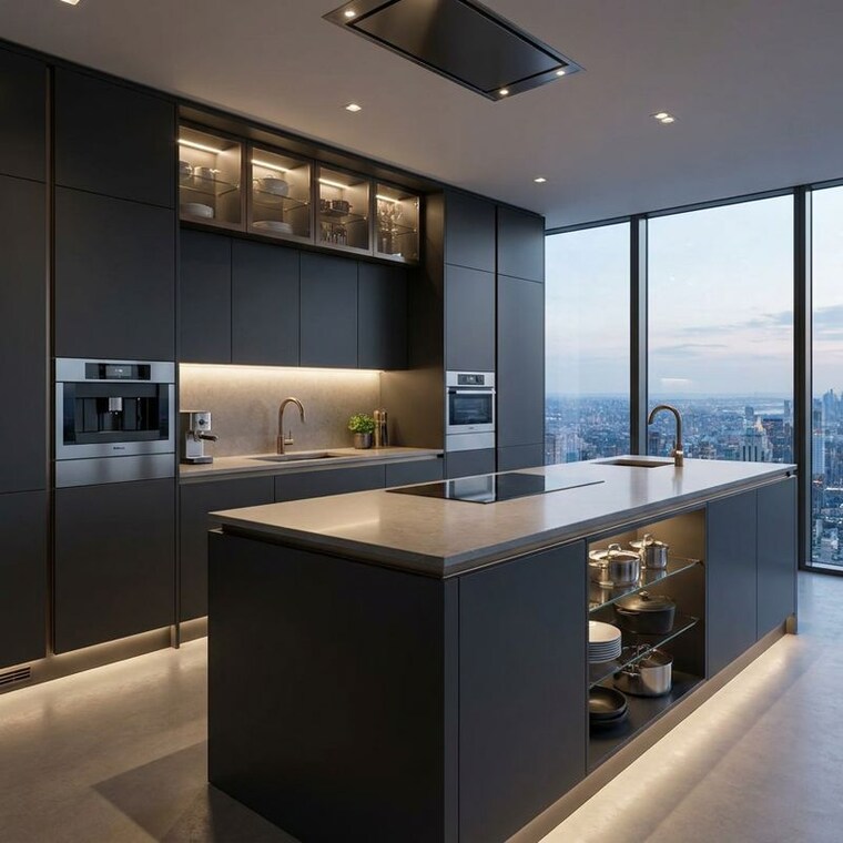 Kitchen, emperium-titan 3 Bedroom 1906 Sq.Ft. Apartment In Sector 88a Gurgaon 10378086