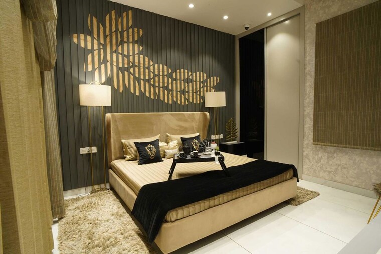 Bedroom, malwa-escon-primera 3 Bedroom 2450 Sq.Ft. Apartment In International Airport Road Zirakpur 10377936