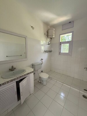 Bathroom in 3 BHK Builder Floor at Sector 9 – for Rent