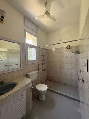 Bathroom in 3 BHK Builder Floor at Sector 9 – for Rent