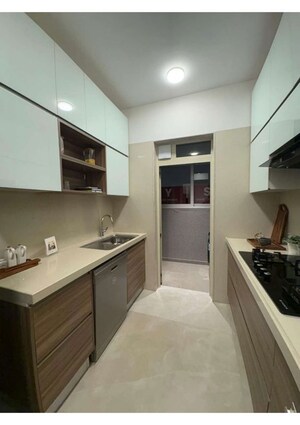 Kitchen in 3 BHK Apartment at Godrej & Boyce Industry Estate – for Sale