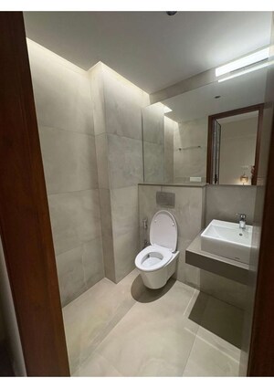 Bathroom in 3 BHK Apartment at Godrej & Boyce Industry Estate – for Sale