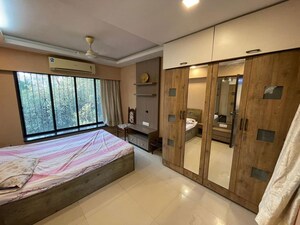 Bedroom in 3 BHK Apartment at Sky Heaven, Versova – for Rent