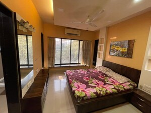 Bedroom in 3 BHK Apartment at Sky Heaven, Versova – for Rent