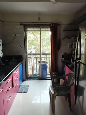 Kitchen in 3 BHK Apartment at Chaurang Sunshine, Chembur – for Sale
