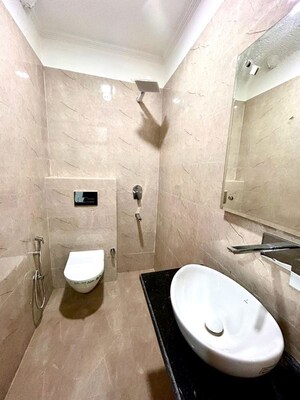 Bathroom in 1 RK Builder Floor at Sector 57 – for Rent