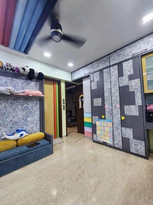Bedroom in 3 BHK Apartment at Brightshine 71 Raintree, Dadar East – for Sale