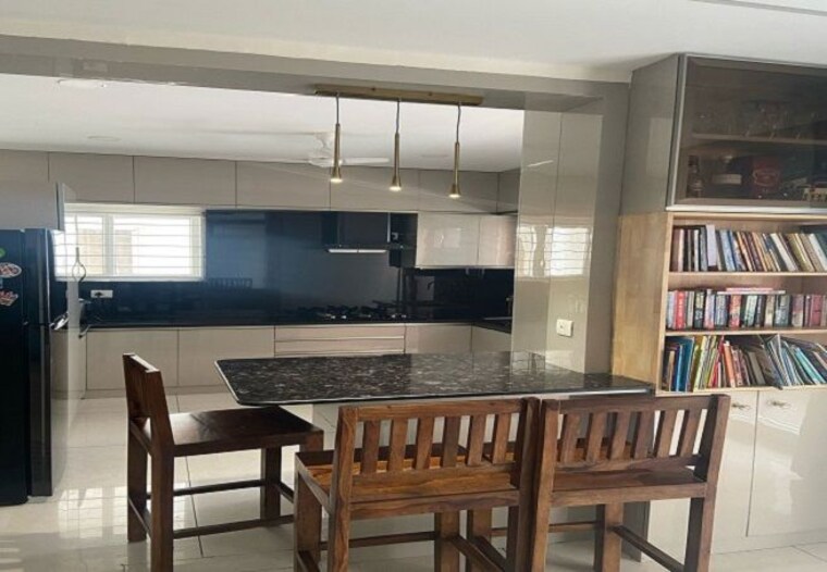 Kitchen, lansum-etania 3 Bedroom 1890 Sq.Ft. Apartment In Gachibowli Hyderabad 10378253