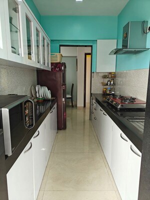Living Room in 2 BHK Apartment at Hubtown Vedant, Sion East – for Sale