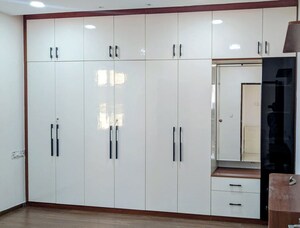 Building Lobby in 3 BHK Apartment at Aurobindo The Regent, Kondapur – for Rent