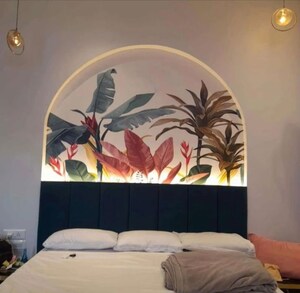 Bedroom in 5 BHK Apartment at Ahuja Altus, Worli – for Rent