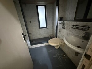 Bathroom in 2 BHK Apartment at Suchidham Complex, Goregaon East – for Rent
