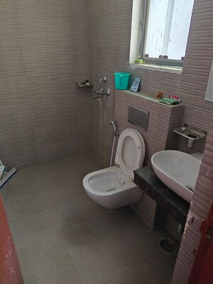 Bathroom in 2 BHK Apartment at Arsha Madhav Greens, Gomti Nagar – for Rent