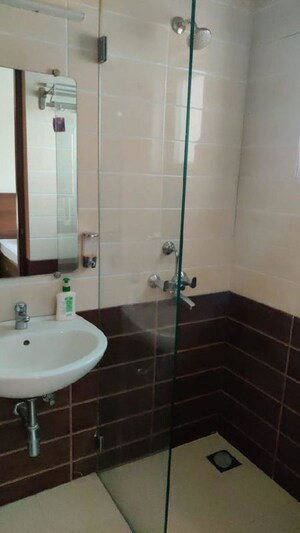 Bathroom in 2 BHK Apartment at Porvorim – for Rent
