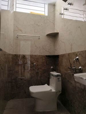 Bathroom in 2 BHK Apartment at Agrahara Badavane – for Rent