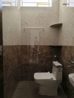 Bathroom in 2 BHK Apartment at Agrahara Badavane – for Rent
