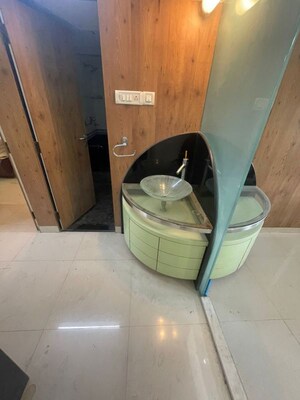 Bathroom in 3 BHK Apartment at Satyam CHS Andheri West, Andheri West – for Rent