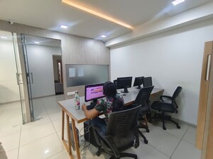 Team Area in  Office Space at Shilp Corporate Park, Bodakdev – for Rent