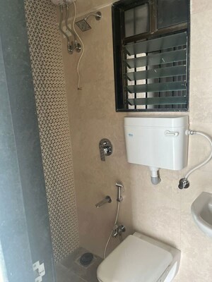 Bathroom in 1 BHK Apartment at Bhoomi Samarth, Goregaon East – for Rent