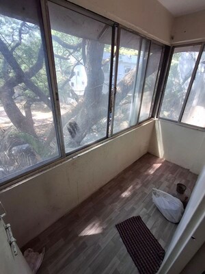 Balcony in 2 BHK Apartment at Popular Heights, Koregaon Park – for Rent
