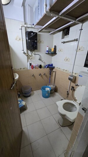 Bathroom in 2 BHK Apartment at Erandwane – for Rent