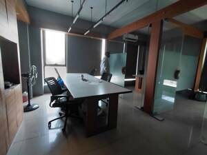 Team Area in  Office Space at Goyal Titanium Heights, Prahlad Nagar – for Rent