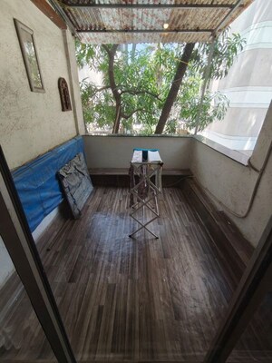 Balcony in 1 BHK Apartment at Khar West – for Rent