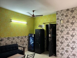 Living Room in 2 BHK Apartment at Unitech Uniworld Downtown, Rajarhat – for Rent