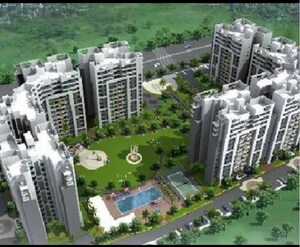 2 BHK Apartment – Exterior View View at Unitech Uniworld Downtown, Rajarhat - for Rent